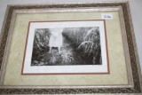 Framed & Matted Photo, Nancy P. Rubed, 16 1/2