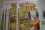 19 Culpepper & Merriweather Circus Posters, Hampshire Bruce Ream Park