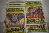 Pack of 17 Culpepper & Merriweather Circus Posters, 15-Elephant, 2 Tiger, 17