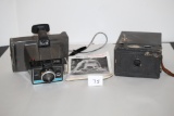 Polaroid Color Pack II, Brownie Camera-No. 2A-See pictures