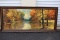 Vintage Framed Picture, Robert Wood, 5658 L28 Path Of Gold, Made In USA, 65