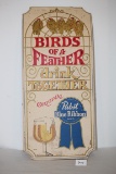 Pabst Cardboard Beer Sign, 23
