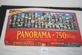 Milton Bradley Panorama 750 Piece Puzzle, Pieces Not Verified