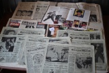 Assorted Elvis Newspapers