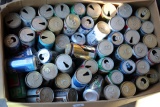 Assorted Beer & Soda Cans, Aluminum & Steel, Most Are Aluminum