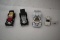 Assorted Diecast & Plastic Cars, 2-Ferraris, 2 Old Style Pull Back Cars-SS 305 6, 2 3/4