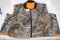 Reversable Hunting Vest, Camo/Orange, Realtree Hardwoods, North American Hunting Club