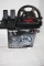 Play Station Mad Catz Analog & Digital Steering Wheel With Foot Pedals, Not Tested, Box Damaged
