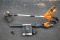 Worx Blower, Weed Trimmer, Charger, 2 Batteries, Not Tested