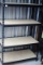 4 Shelf Storage Unit, Wood & Metal, 60 1/2