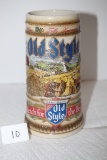 Old Style Beer Stein, Limited Edition, #008863, 1988, Made By Gerz, West Germany