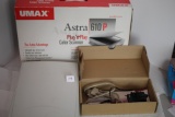 Astra 610P Plug n Play Color Scanner, Umax, Missing CD, Not Tested