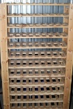 2 Wood Wine Racks, Shelves Are Not Tilted Forward, 69 3/4