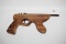 Rubberband Toy Gun, Wood & Plastic, 11 1/2