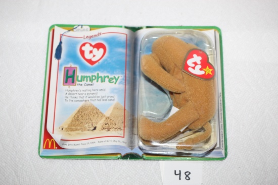 Ty Legends Humphrey The Camel, Teenie Beenie Babies 2000, McDonald's, NIP