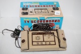 Radio Shack Electronic TV Scoreboard, #60-3054, Pieces Not Verified, Not Tested