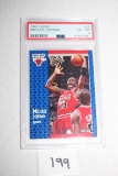 Graded Michael Jordan Card, #29, 1991 Fleer, PSA Grade 8, NM-MT, #51944581