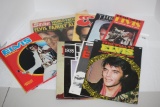 Assorted Elvis Posters, Books, Newspaper