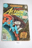 1980 Superman Starring In Action Comics, DC Comics, #509, July, Cover torn, writing on cover
