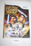 Wii Star Wars, The Clone Wars Republic Heros, LucasArts, Sealed, NIP