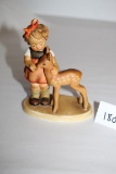 Friends, Goebel Hummel Figurine, W. Germany, 1947, 136/1, 5