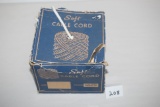 Soft Cable Cord, White, Indian Head Yarn & Thread, Box damaged