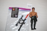 Vintage Rambo John J. Action Figure, The Force Of Freedom, 1985, 1986 Anabasis Investments