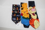 3 Pooh Ties, Disney