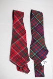 2 Wool Ties, Made In Scotland