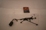 Vintage Rambo .50 Caliber Machine Gun Toy, Plastic, 7