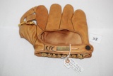 Vintage Hutch Softball Glove, Horsehide, Made For Dewey's Sport Shop Milwaukee