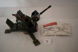 Vintage Rambo 20mm Automatic Cannon Toy, Instruction Guide, Coleco, Item#0835, Plastic, 12