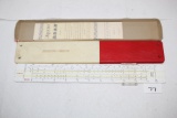 Aristo Trilog Slide Rule With Case, #0908, Made In Germany, 13