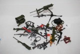 Assorted Vintage Rambo Toy Weapons & Accessories, Plastic
