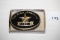 Victor Top Brass In Welding Belt Buckle, Brass, Jadco, 3 1/2