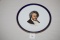 Ludwig Van Beethoven Plate, Echt Cobalt, Bavaria, Schumann Arzberg Germany, 10 1/2