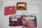 Souvenir Bank & Pillow Case, Cloth Items-1st National Bank, Domino Cane Sugar, Dodge Daytona