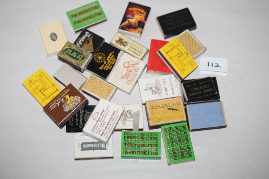 Assorted Matchboxes
