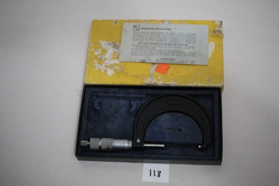 Micrometer For Parts Or Repair, MG Tool Company, New York, 7 3/4"