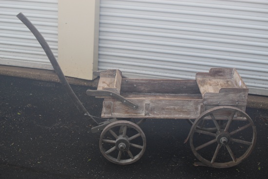 Wooden Cart, 44" x 23 1/2"W Cart Only, LOCAL PICK UP ONLY