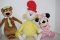 3 Plush Stuffed Characters, Smoke Free, Yogi Bear-15
