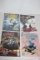 4 Comic Books, Classic X-Men #33 1989, Spidey #009, Powers #10, Cosmic Guard #2,