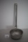 Vintage Aluminum Water Barrel Dipper Ladle, 11