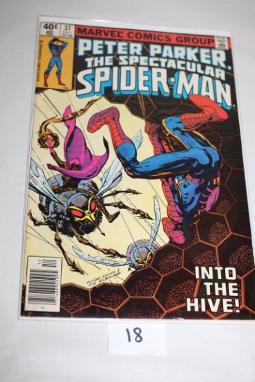 Peter Parker The Spectacular Spider-Man Comic Book, #37, Dec. 1979, Marvel Comics Group