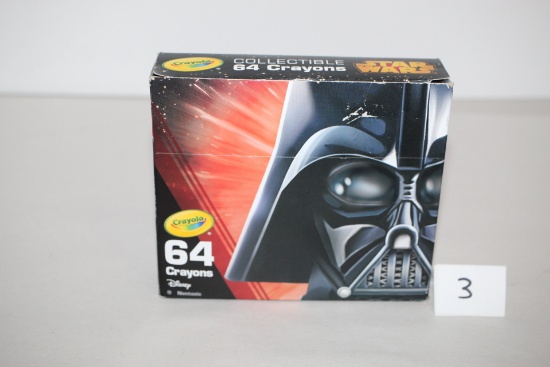 Star Wars Collectible 64 Nontoxic New Crayons, 2015, Crayola, Disney, Lucasfilm Ltd.