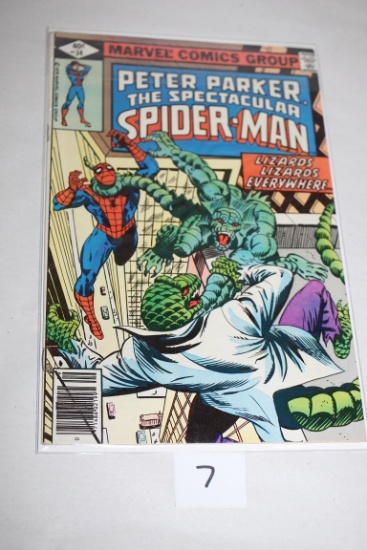 Peter Parker The Spectacular Spider-Man Comic Book, #34, 1979, Marvel Comics Group