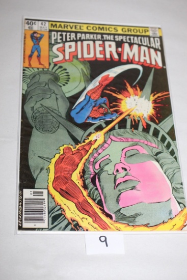 Peter Parker The Spectacular Spider-Man Comic Book, #42, May 1980, Marvel Comics Group