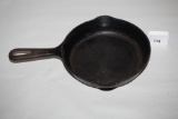 Vintage Griswold Cast Iron Skillet, #709I, No.3, 6 1/2