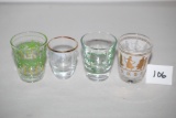 4 Shot Glasses