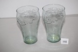 2 Coca Cola Glasses, Indiana Glass Co., 7
